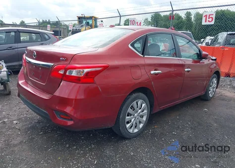 2017 Nissan Sentra Sv from USA, damaged, VIN 3N1AB7AP9HY231549